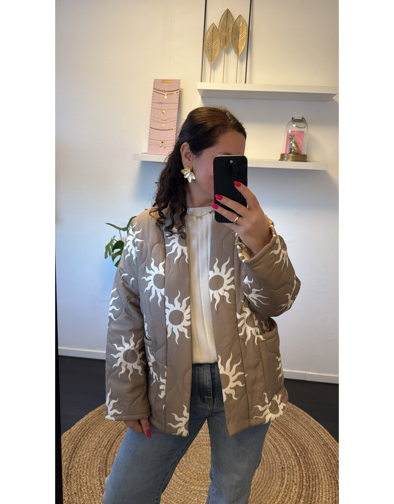 DANA FLOREA Jacket Olivia Sun Taupe