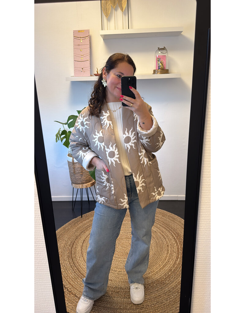 DANA FLOREA Jacket Olivia Sun Taupe
