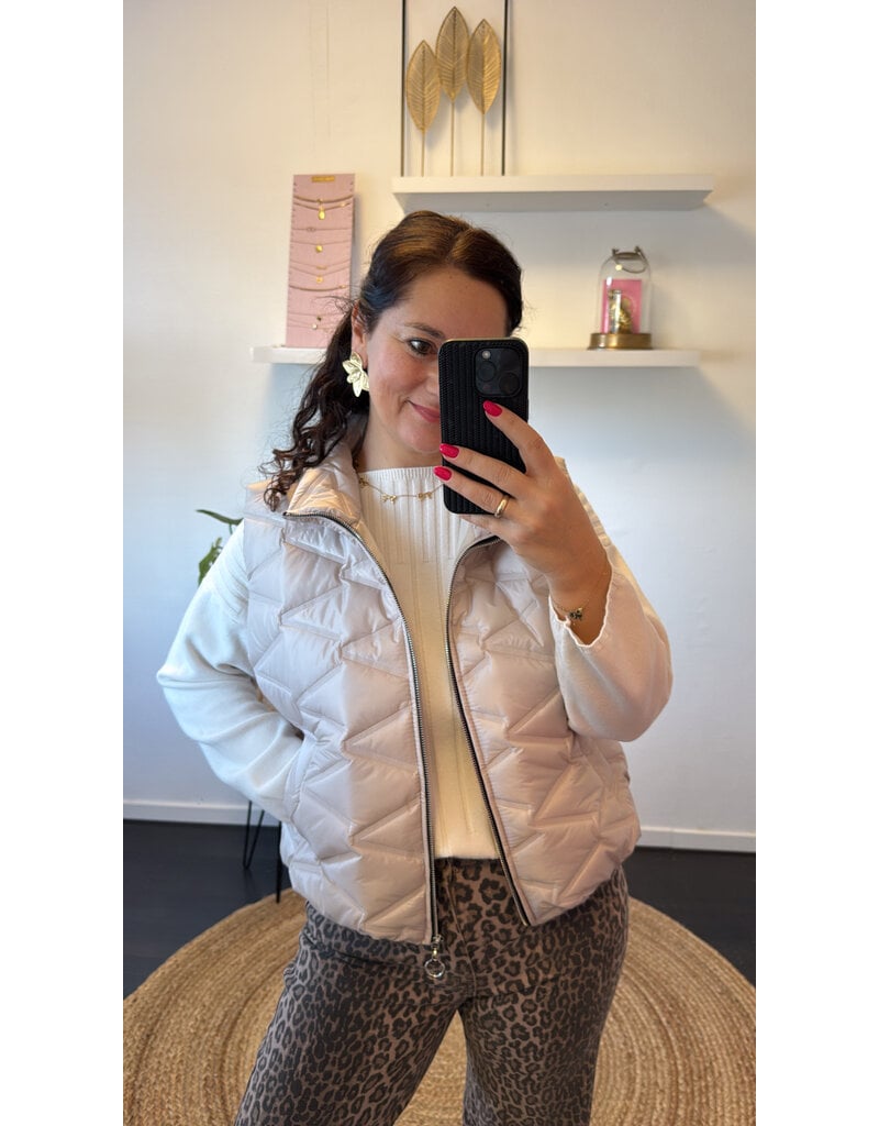 DANA FLOREA Bodywarmer Didi Taupe