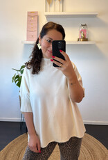 DANA FLOREA Top Celeste Beige