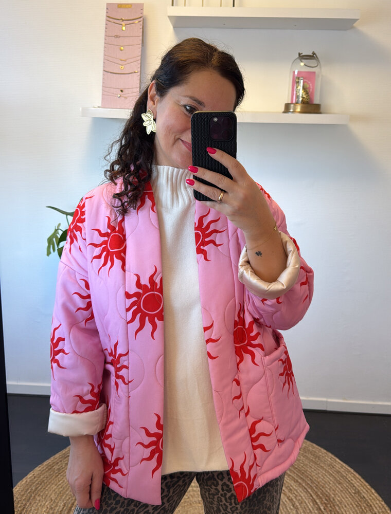 DANA FLOREA Jacket Olivia Sun Roze