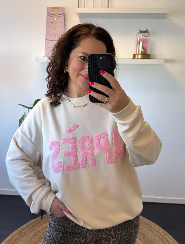 DANA FLOREA Aprés Sweater Beige