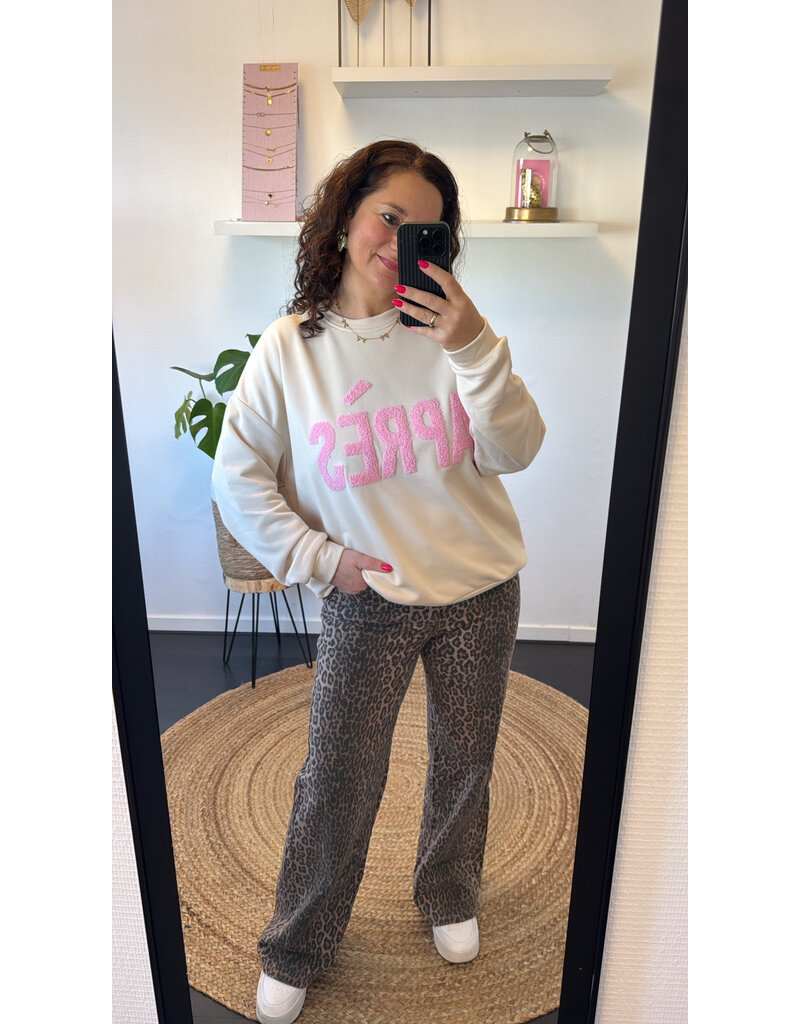 DANA FLOREA Aprés Sweater Beige