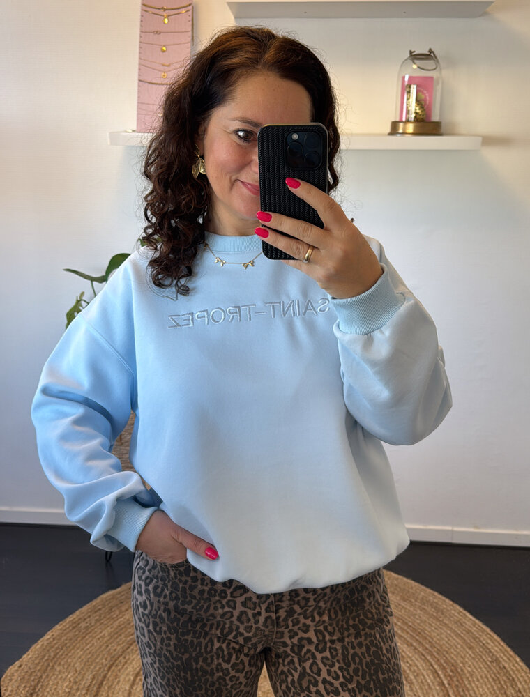 DANA FLOREA Saint Tropez Sweater Blauw