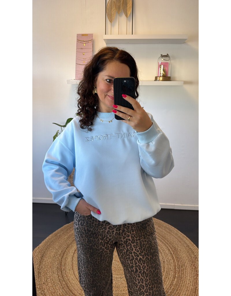DANA FLOREA Saint Tropez Sweater Blauw