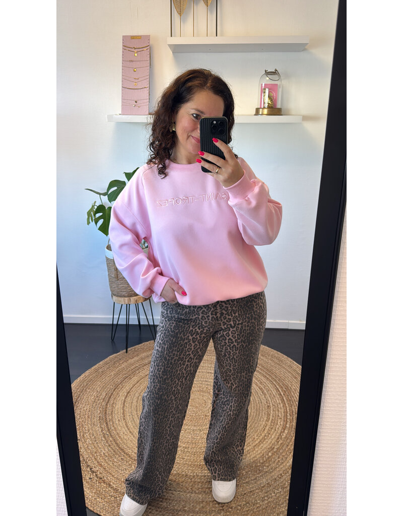 DANA FLOREA Saint Tropez Sweater Roze