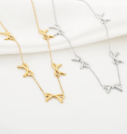 DANA FLOREA Strikjes Ketting