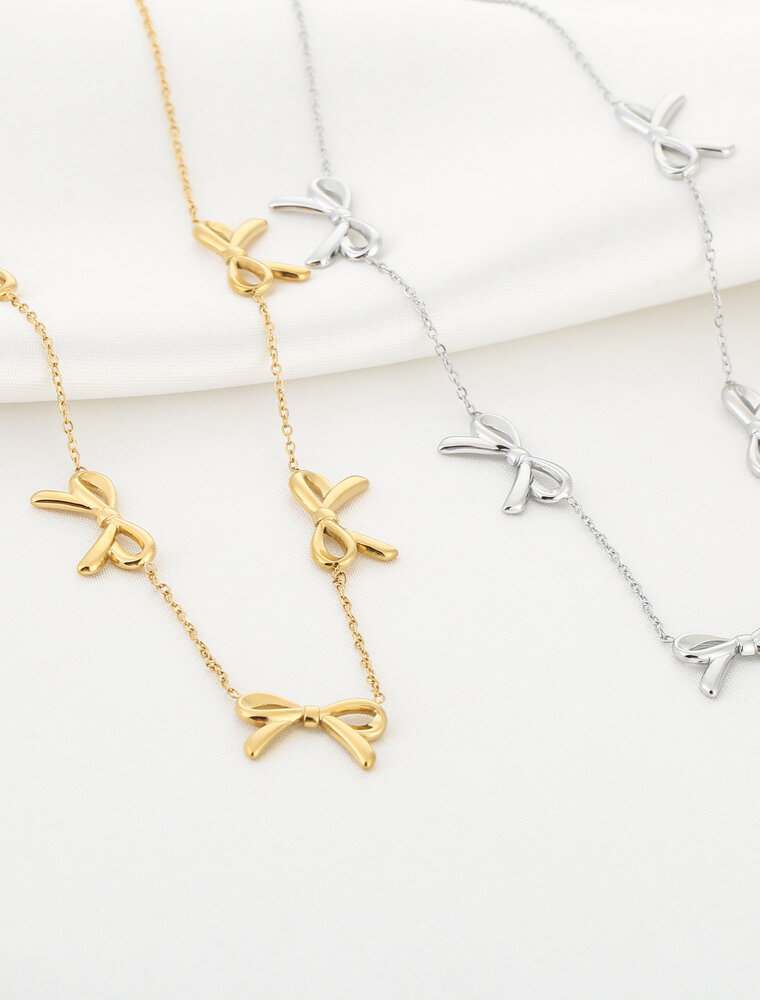 DANA FLOREA Strikjes Ketting