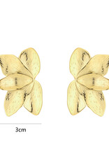 DANA FLOREA Chique bloem oorbellen