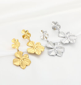 DANA FLOREA Bloemen Oorbellen