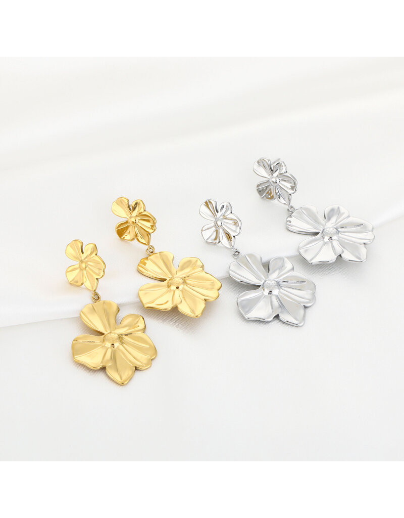 DANA FLOREA Bloemen Oorbellen