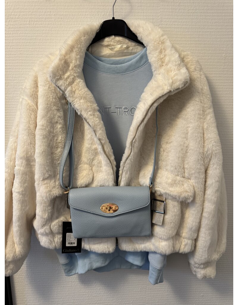 DANA FLOREA Schoudertas Carmen Lichtblauw