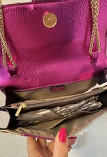 DANA FLOREA Schoudertas Rainbow Fuchsia