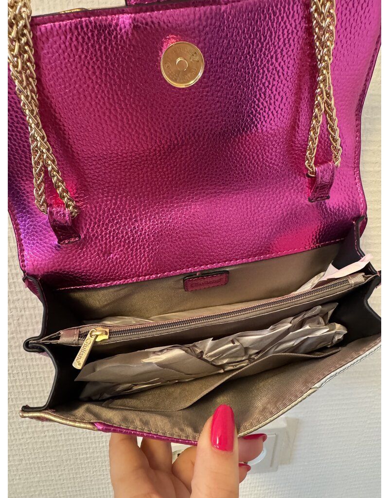 DANA FLOREA Schoudertas Rainbow Fuchsia