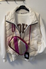 DANA FLOREA Schoudertas Rainbow Fuchsia