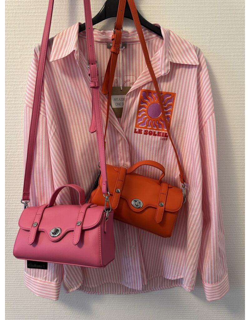 DANA FLOREA Schoudertas Lara Roze