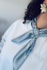 DANA FLOREA Zijdezachte sjaaltje vierkant Lara