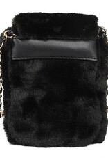 I’m Dutch Fluffy Telefoontasje Zwart