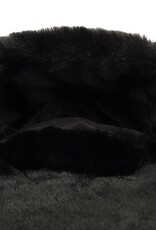 I’m Dutch Fluffy Telefoontasje Zwart