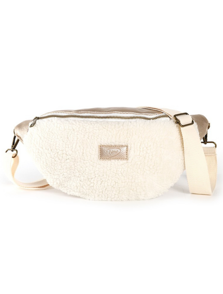 I’m Dutch Teddy Crossbodytas White