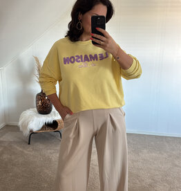 DANA FLOREA Sweater Le Maison Geel