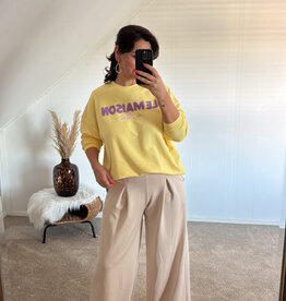 DANA FLOREA Broek Lizzy Beige