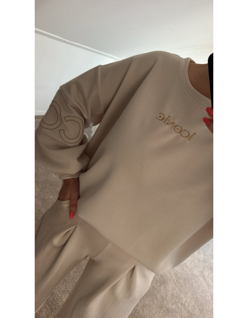 DANA FLOREA Sweater Iconic Beige