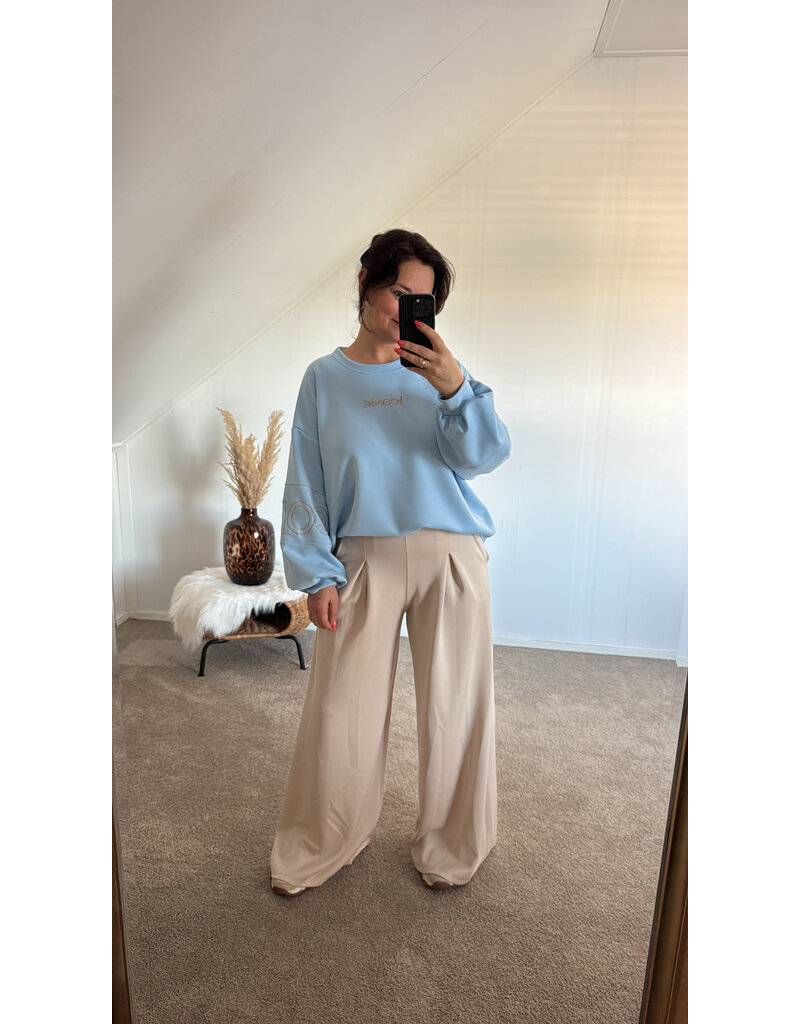 DANA FLOREA Sweater Iconic Blauw