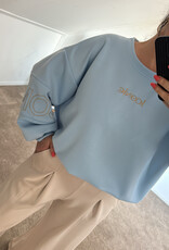 DANA FLOREA Sweater Iconic Blauw