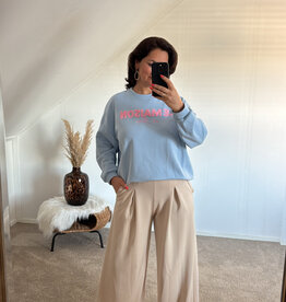 DANA FLOREA Sweater Le Maison Blauw