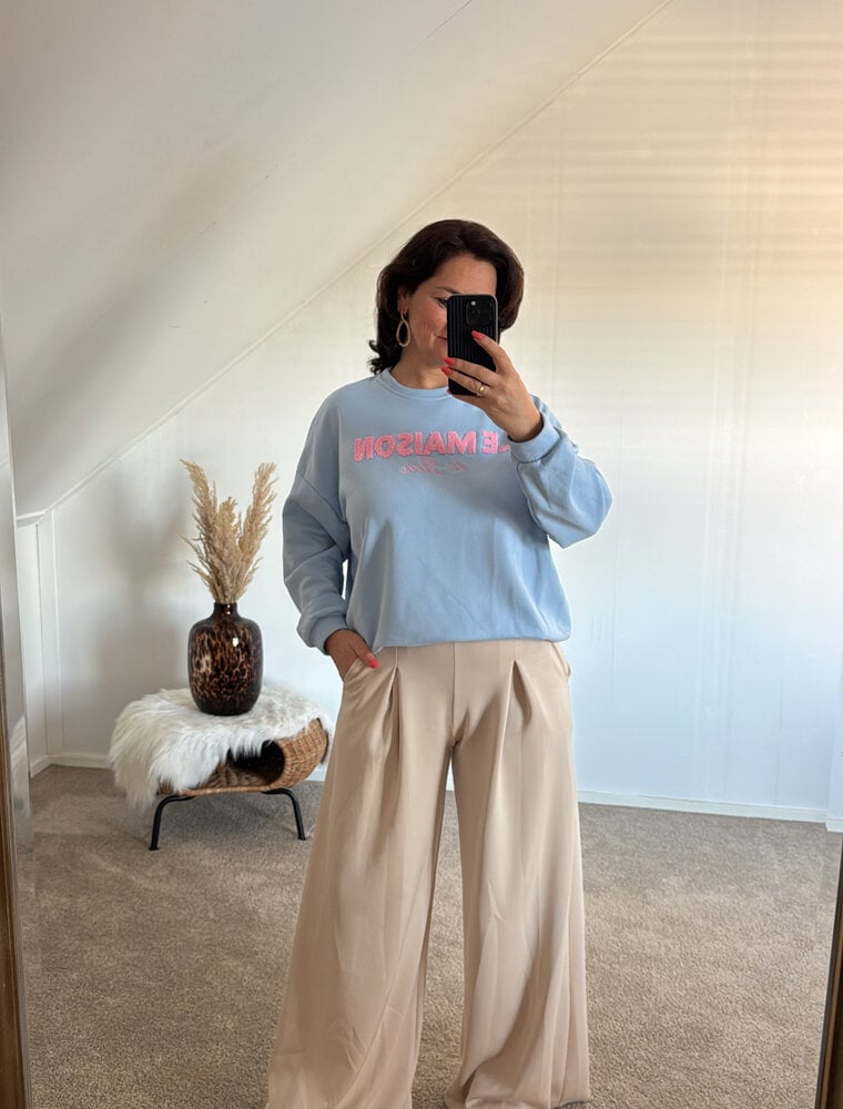 DANA FLOREA Sweater Le Maison Blauw