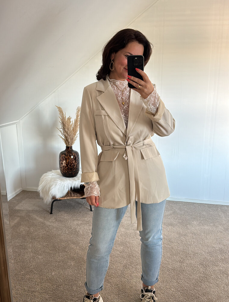 DANA FLOREA Blazer Ivy Beige
