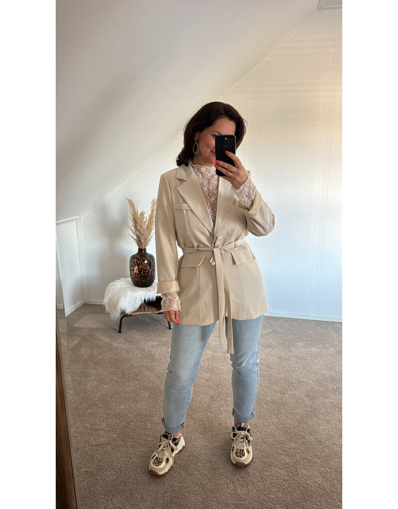 DANA FLOREA Blazer Ivy Beige
