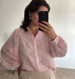 DANA FLOREA Blouse Fleur Lichtroze