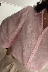 DANA FLOREA Blouse Fleur Lichtroze