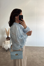 DANA FLOREA Blouse Fleur Lichtblauw