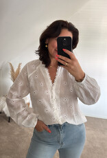 DANA FLOREA Blouse Emma White