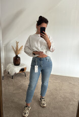 DANA FLOREA Mom Fit Jeans Medium Blue