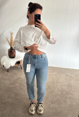 DANA FLOREA Mom Fit Jeans Medium Blue