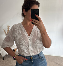 DANA FLOREA Blouse Sara White