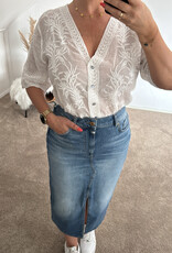 DANA FLOREA Blouse Sara White