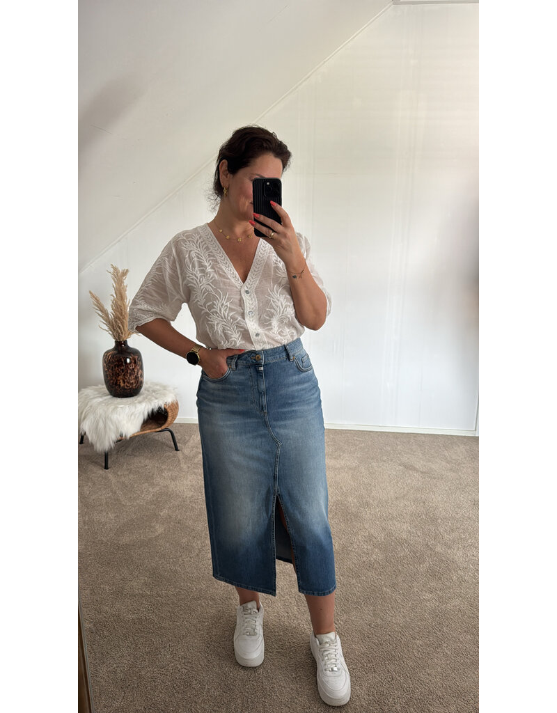 DANA FLOREA Blouse Sara White