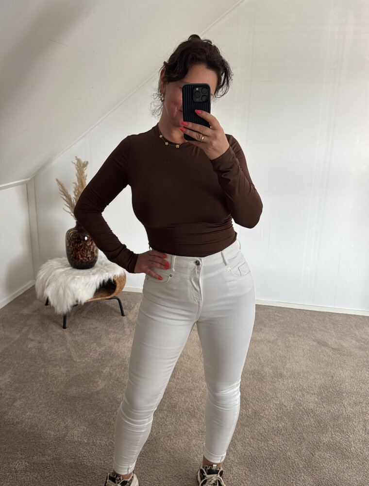 Cup Of Joe  Lisa Jeans White