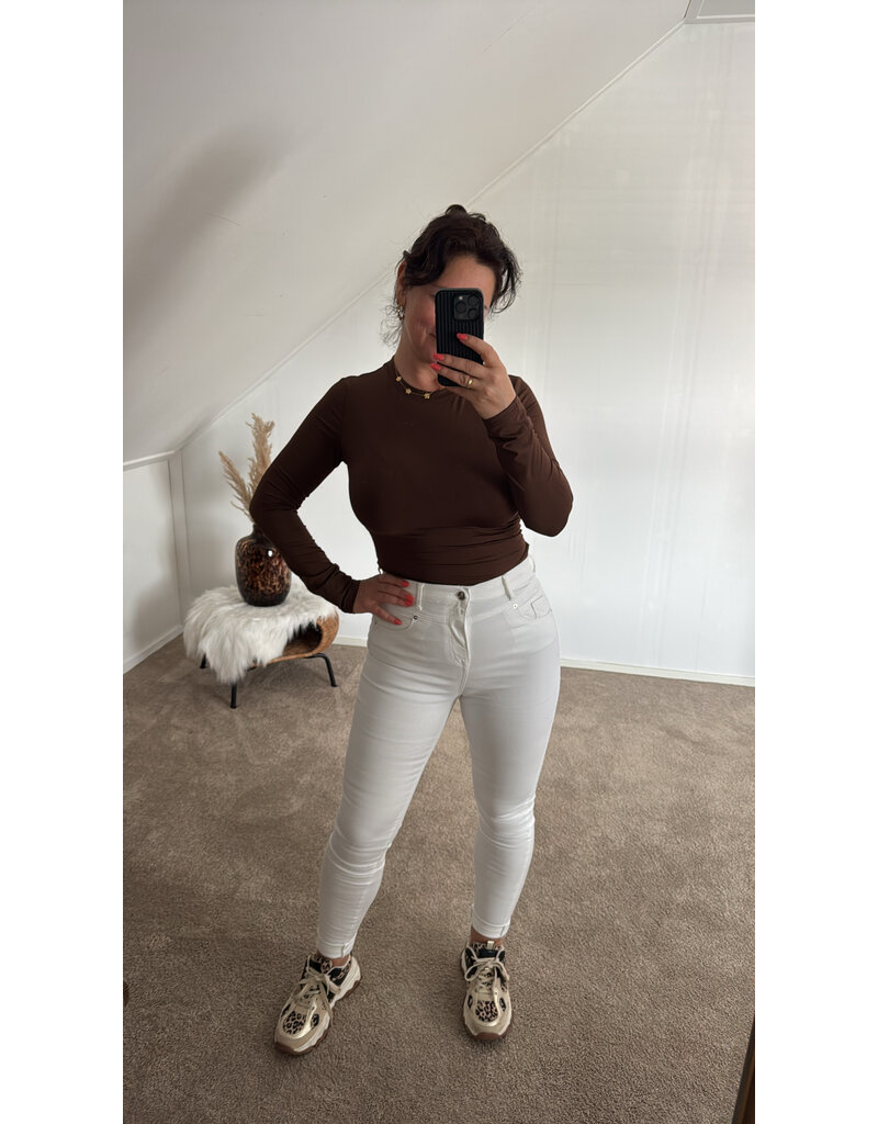 Cup Of Joe  Lisa Jeans White