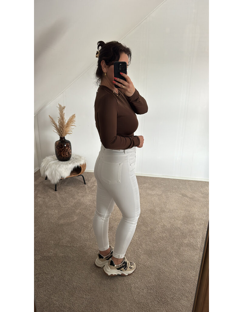 Cup Of Joe  Lisa Jeans White