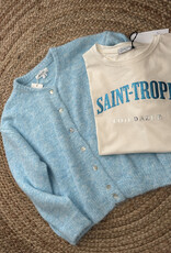 DANA FLOREA Vest Lili Lichtblauw