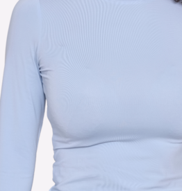 DANA FLOREA Basic Travel Top Lichtblauw