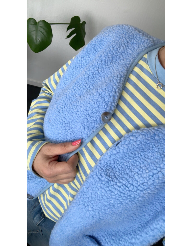 DANA FLOREA Gilet Isa Lichtblauw