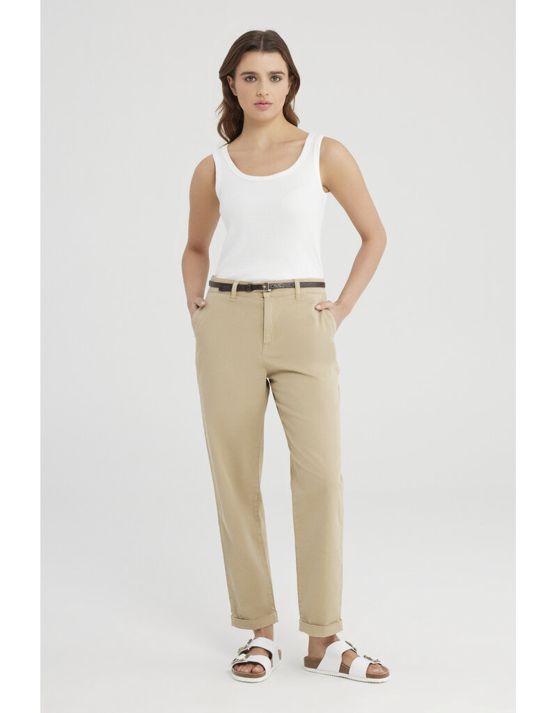 Cup Of Joe  Chino Broek Beige