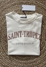 DANA FLOREA T-shirt Saint-Tropez Beige/Brons